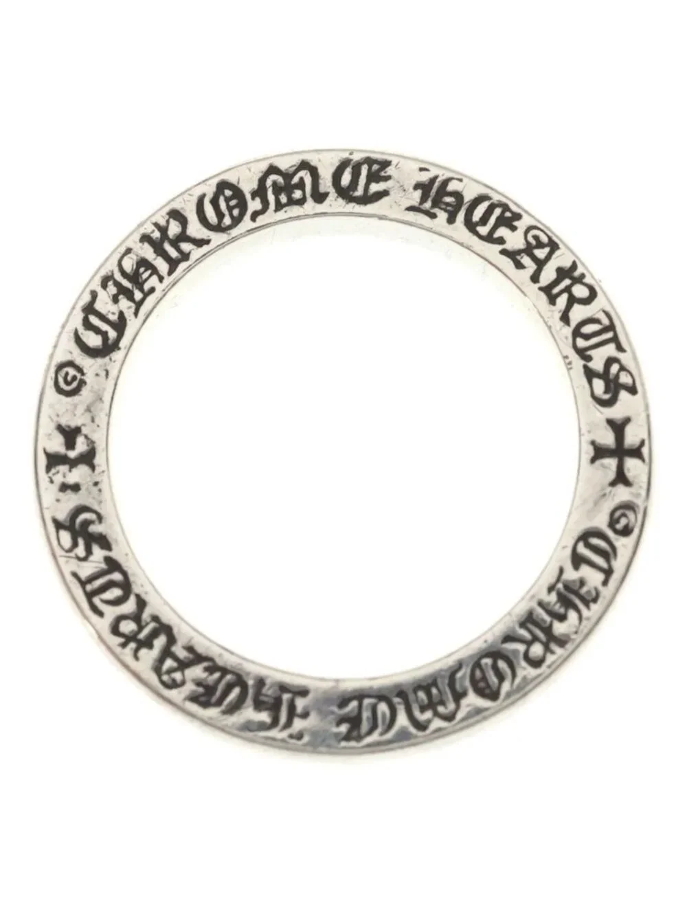 Chrome Hearts Spacer Pln Plain Ring Silver
